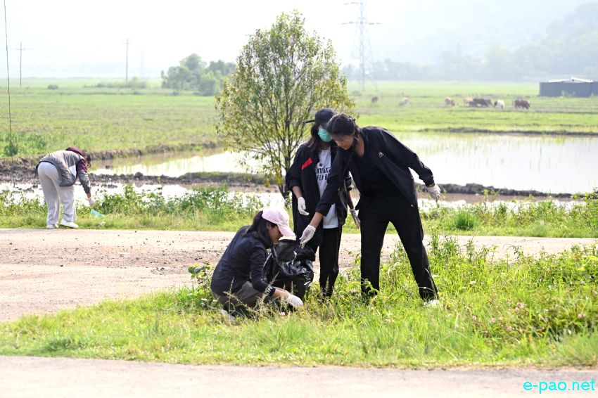 Mass Tree Plantation : World Environment Day at Lamdeng Mamang Leikai :: 5th June 2026