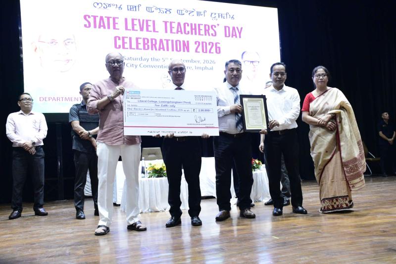 State-Level Teachers' Day Celebration 2026, at City Convention Centre, Palace Compound, Imphal :: September 05 2026