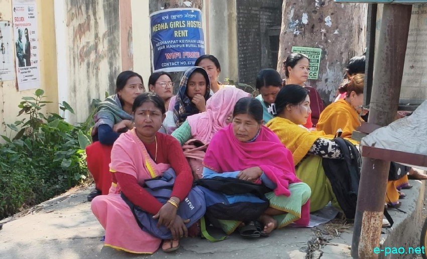 Students appearing for Class XII - Higher Secondary Exam (HSE) at Imphal :: 18th February 2026