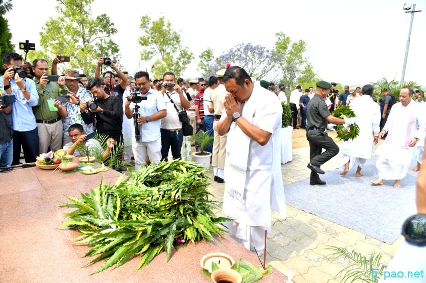Rich tributes paid to martyrs and War Heroes on Khongjom Day  :: April 23rd 2024