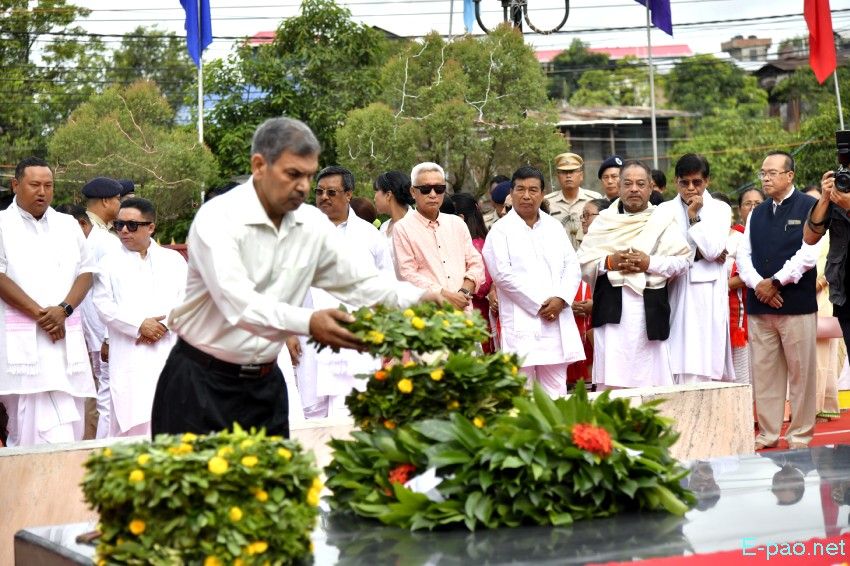 134th Patriots' Day Observation at Hicham Yaicham Pat, Imphal :: 13 August 2025