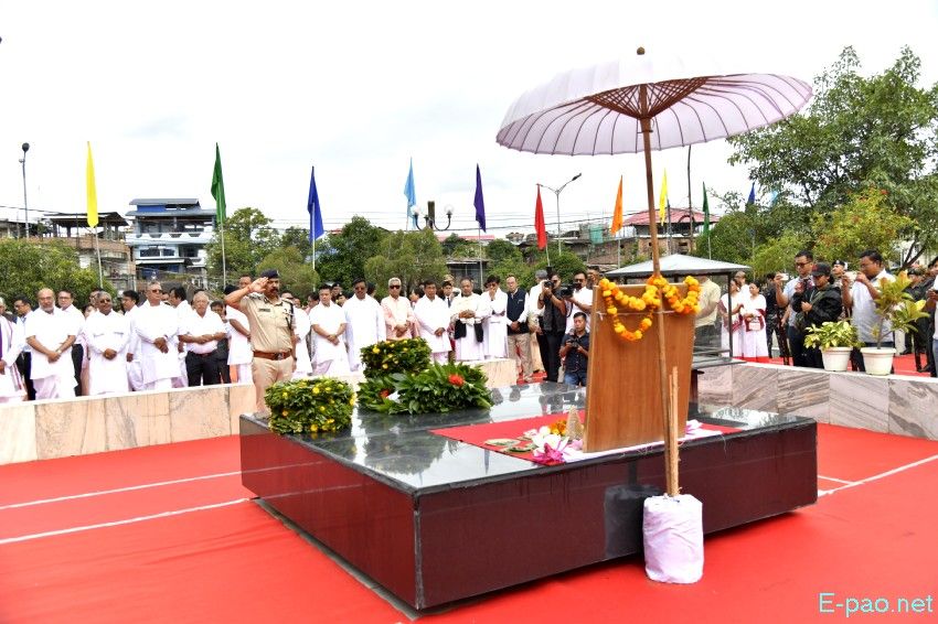 134th Patriots' Day Observation at Hicham Yaicham Pat, Imphal :: 13 August 2025