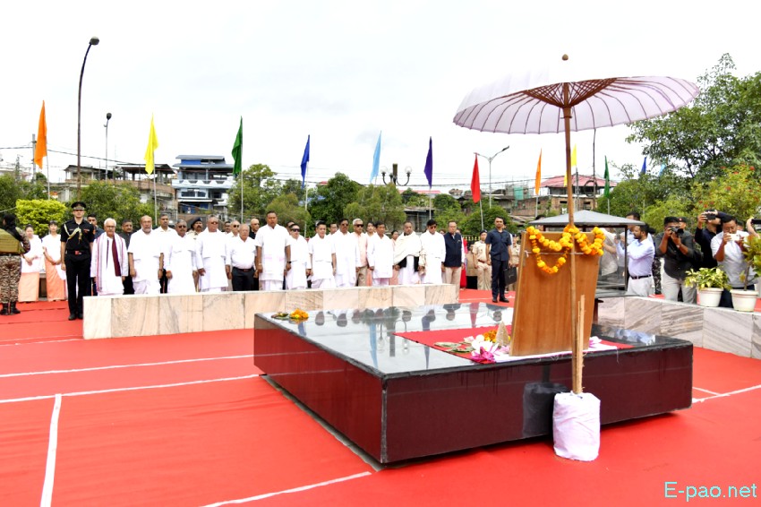 134th Patriots' Day Observation at Hicham Yaicham Pat, Imphal :: 13 August 2025