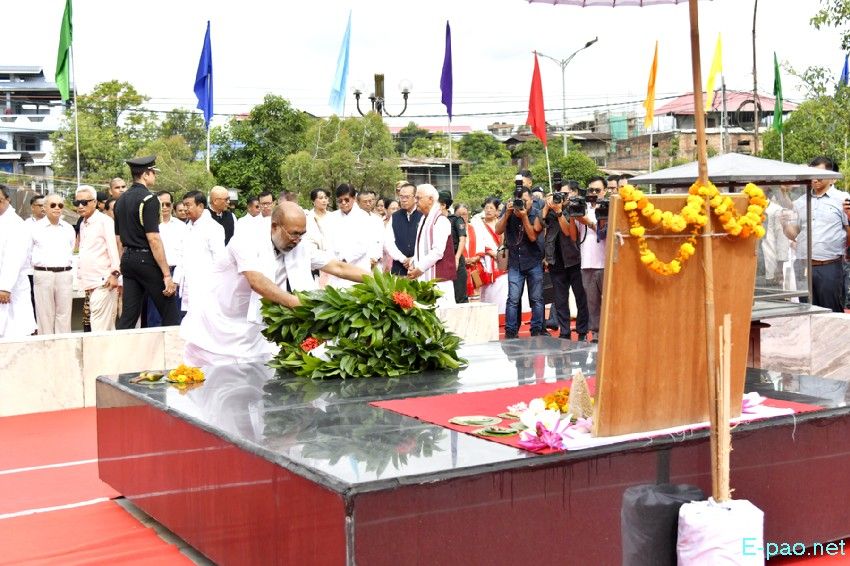 134th Patriots' Day Observation at Hicham Yaicham Pat, Imphal :: 13 August 2025
