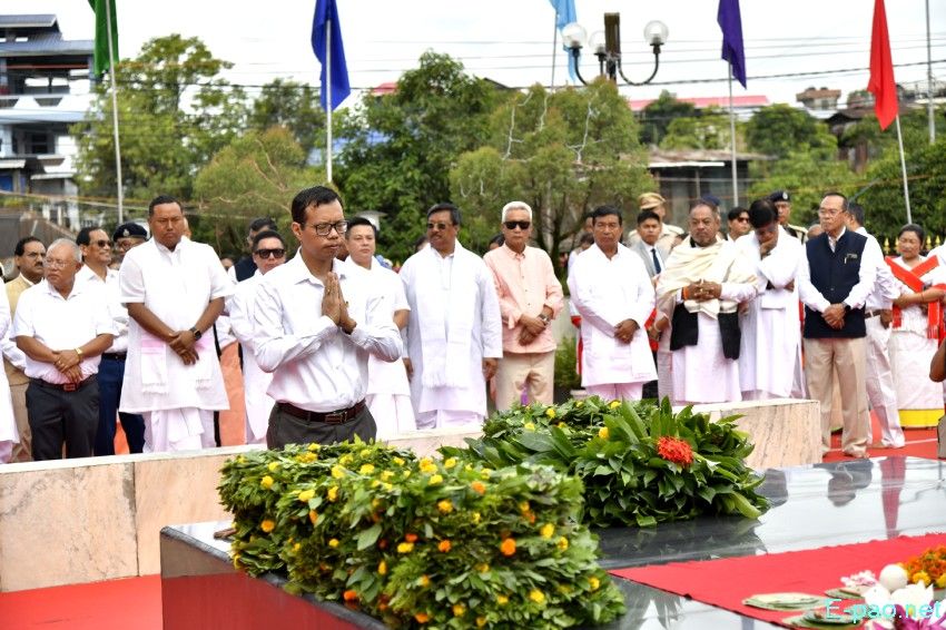 134th Patriots' Day Observation at Hicham Yaicham Pat, Imphal :: 13 August 2025