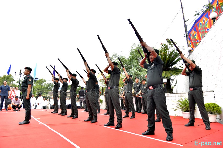 134th Patriots' Day Observation at Hicham Yaicham Pat, Imphal :: 13 August 2025