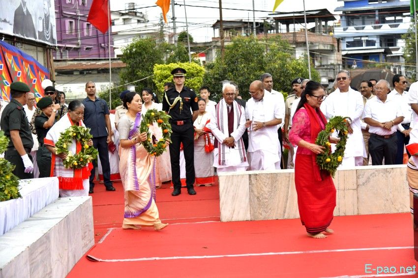 134th Patriots' Day Observation at Hicham Yaicham Pat, Imphal :: 13 August 2025