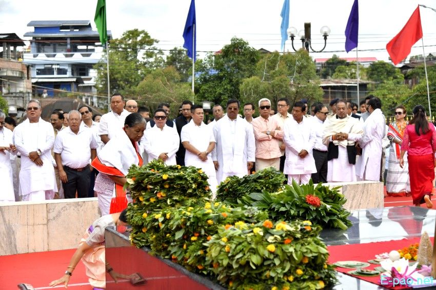 134th Patriots' Day Observation at Hicham Yaicham Pat, Imphal :: 13 August 2025