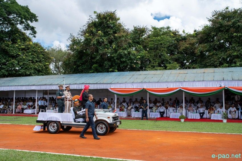 79th Independence Day of India observation at 1st MR ground, Imphal :: 15 August 2025