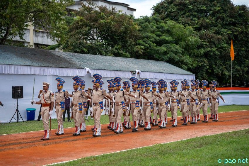 79th Independence Day of India observation at 1st MR ground, Imphal :: 15 August 2025