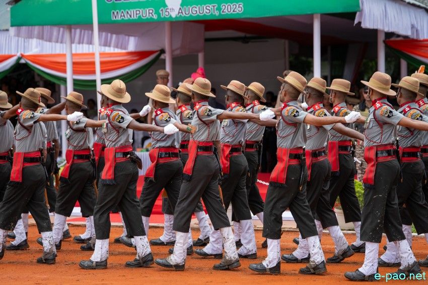 79th Independence Day of India observation at 1st MR ground, Imphal :: 15 August 2025