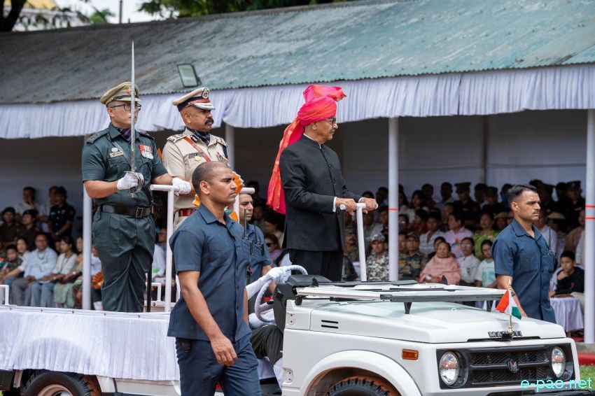79th Independence Day of India observation at 1st MR ground, Imphal :: 15 August 2025