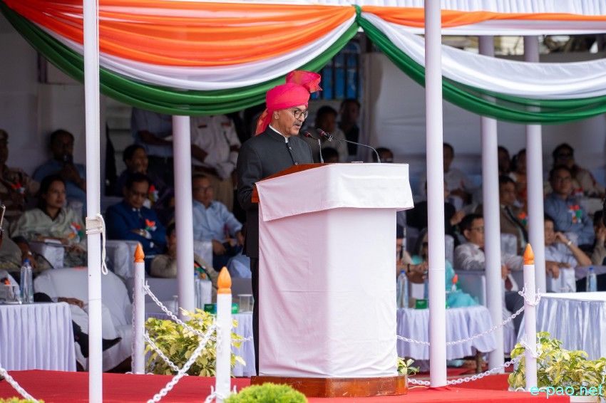 79th Independence Day of India observation at 1st MR ground, Imphal :: 15 August 2025
