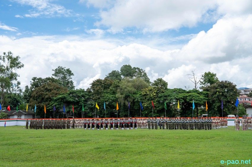 79th Independence Day of India observation at 1st MR ground, Imphal :: 15 August 2025