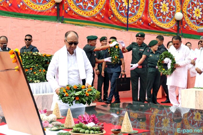 135th Patriots' Day Observation at Hicham Yaicham Pat, Imphal :: 13 August 2026