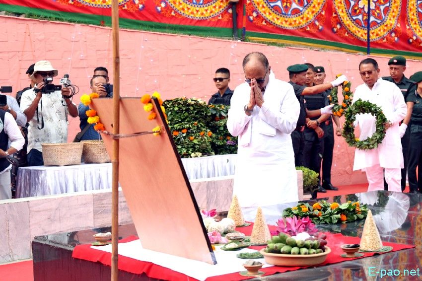 135th Patriots' Day Observation at Hicham Yaicham Pat, Imphal :: 13 August 2026