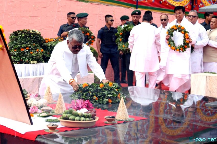 135th Patriots' Day Observation at Hicham Yaicham Pat, Imphal :: 13 August 2026