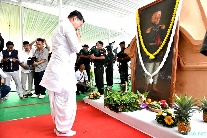 135th Patriots' Day Observation at Thangal General Tomb, Imphal :: 13 August 2026