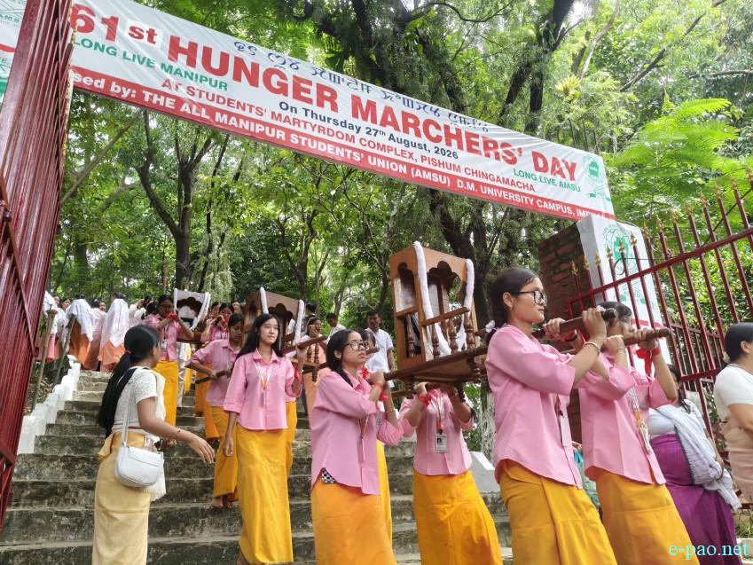 61st Hunger Marchers' Day (Chaklam Khongchat Numit) at Pishum Chingamacha :: August 27 2026