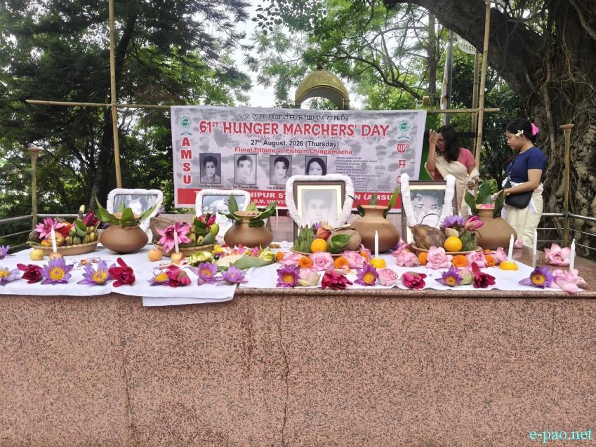 61st Hunger Marchers' Day (Chaklam Khongchat Numit) at Pishum Chingamacha :: August 27 2026