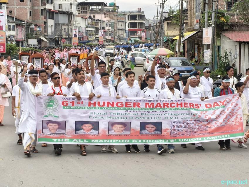 61st Hunger Marchers' Day (Chaklam Khongchat Numit) at Pishum Chingamacha :: August 27 2026