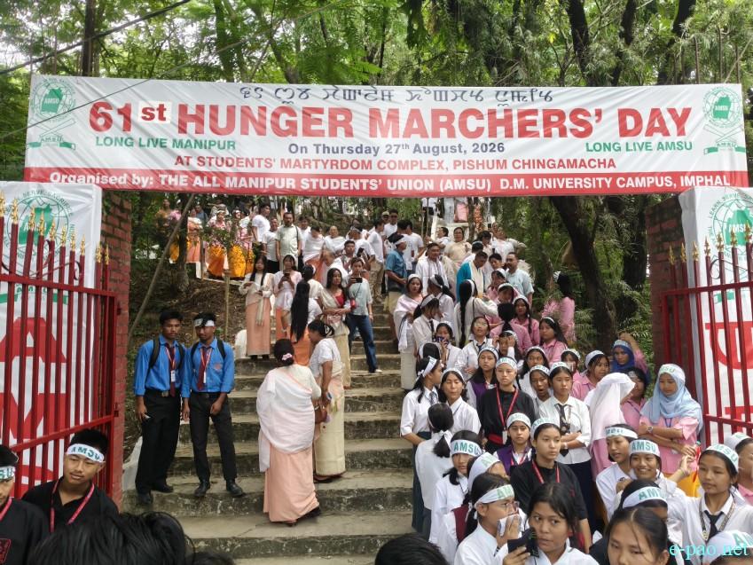 61st Hunger Marchers' Day (Chaklam Khongchat Numit) at Pishum Chingamacha :: August 27 2026
