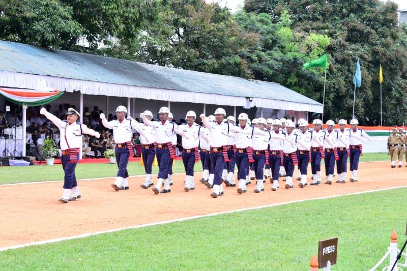80th Independence Day of India observation at 1st Manipur Rifles Parade Ground, Imphal :: 15 August 2026