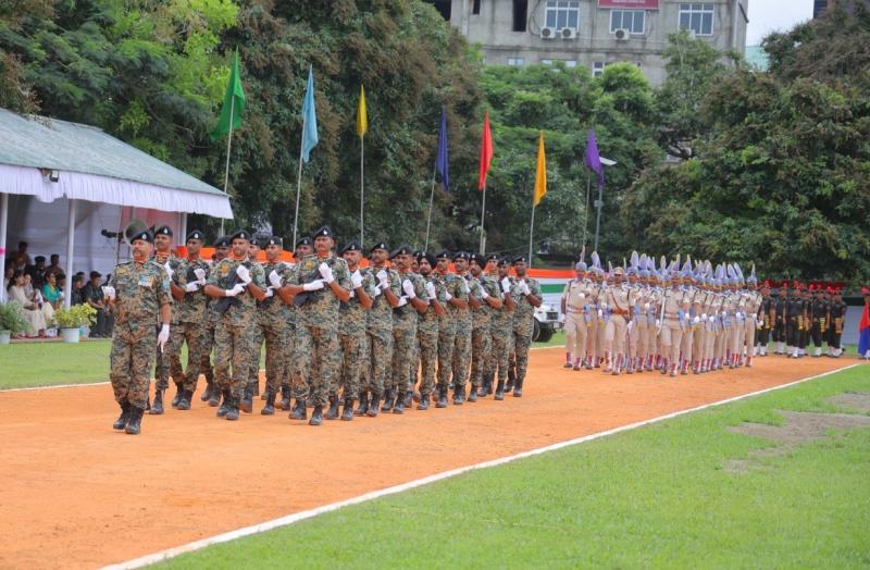 80th Independence Day of India observation at 1st Manipur Rifles Parade Ground, Imphal :: 15 August 2026