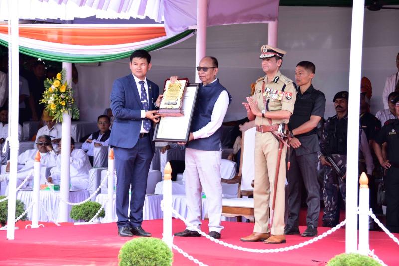 80th Independence Day of India observation at 1st Manipur Rifles Parade Ground, Imphal :: 15 August 2026