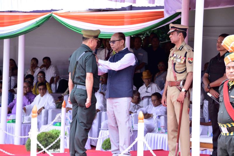 80th Independence Day of India observation at 1st Manipur Rifles Parade Ground, Imphal :: 15 August 2026
