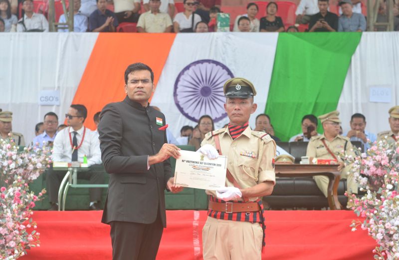 80th Independence Day of India observation at Senapati :: 15 August 2026