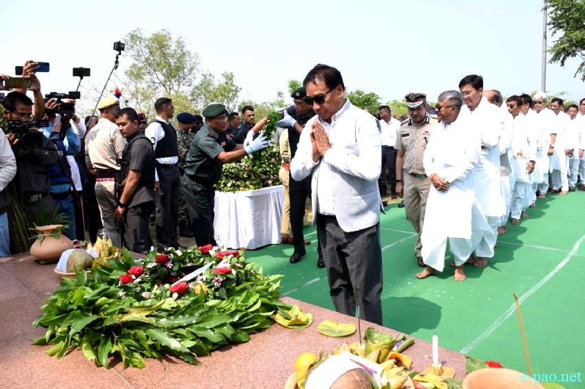Rich tributes paid to martyrs and War Heroes on Khongjom Day :: April 23rd 2026