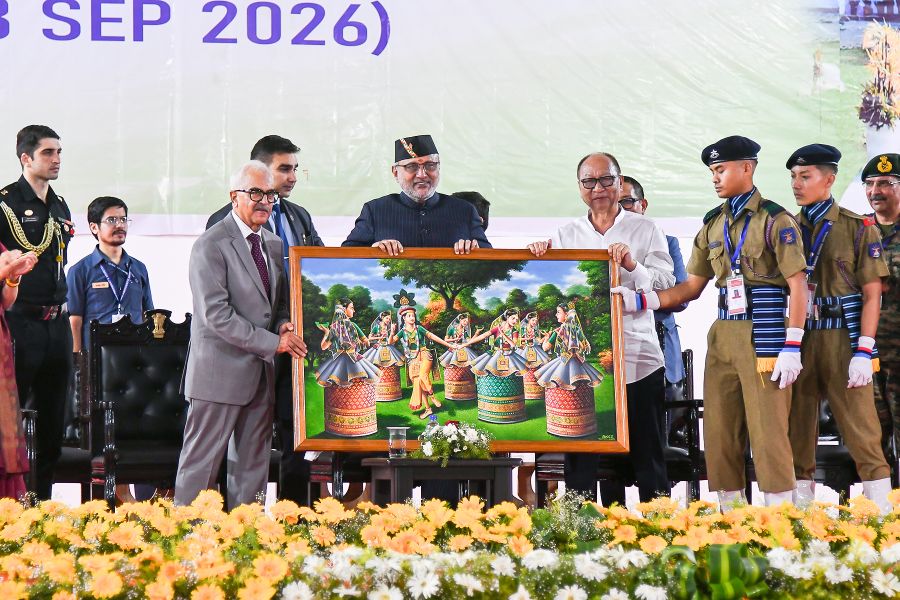 Vice President of India, Chandrapuram Ponnusamy Radhakrishnan visited Manipur :: September 08 2026