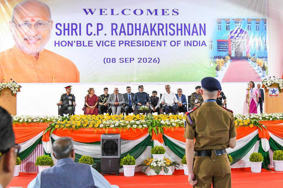Vice President of India, Chandrapuram Ponnusamy Radhakrishnan visited Manipur :: September 08 2026