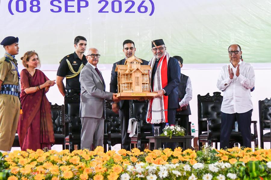 Vice President of India, Chandrapuram Ponnusamy Radhakrishnan visited Manipur :: September 08 2026