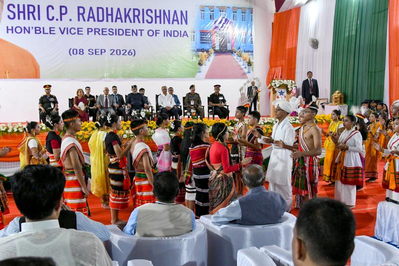 Vice President of India, Chandrapuram Ponnusamy Radhakrishnan visited Manipur :: September 08 2026