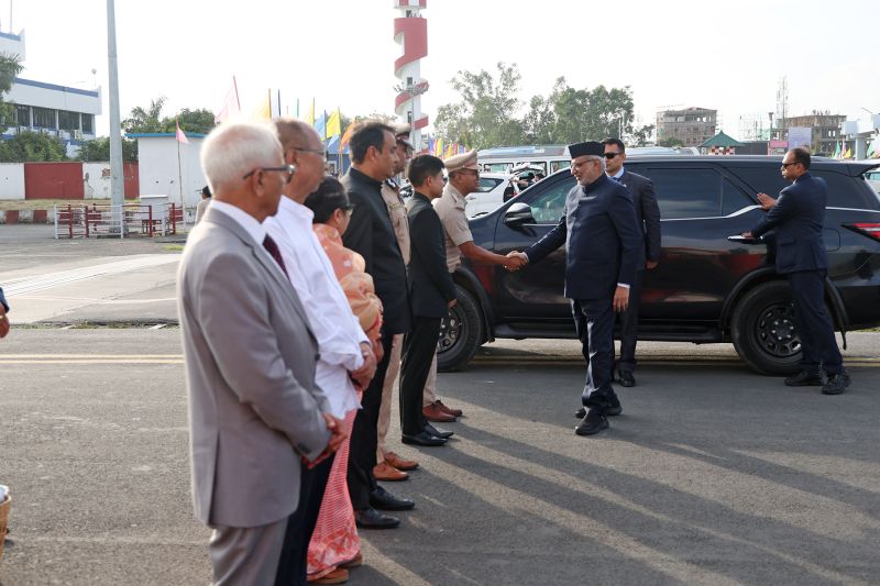 Vice President of India, Chandrapuram Ponnusamy Radhakrishnan visited Manipur :: September 08 2026