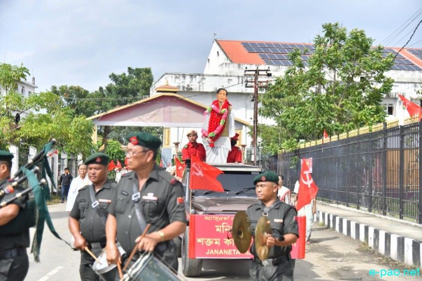 128th Hijam Irawat birth anniversary celebration at Iboyaima Shumang Leela Shanglen :: 30 September 2024