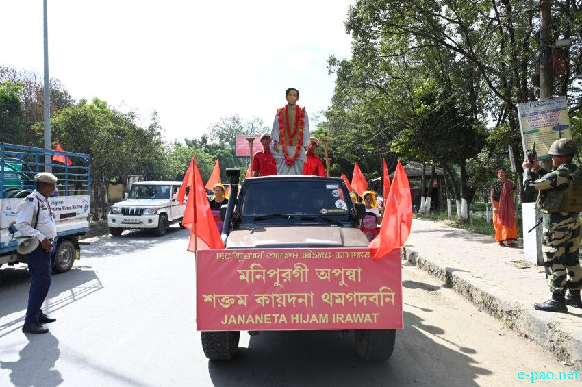 129th Jananeta Hijam Irawat birth anniversary at Iboyaima Shumang Leela Shanglen :: 30th September 2025