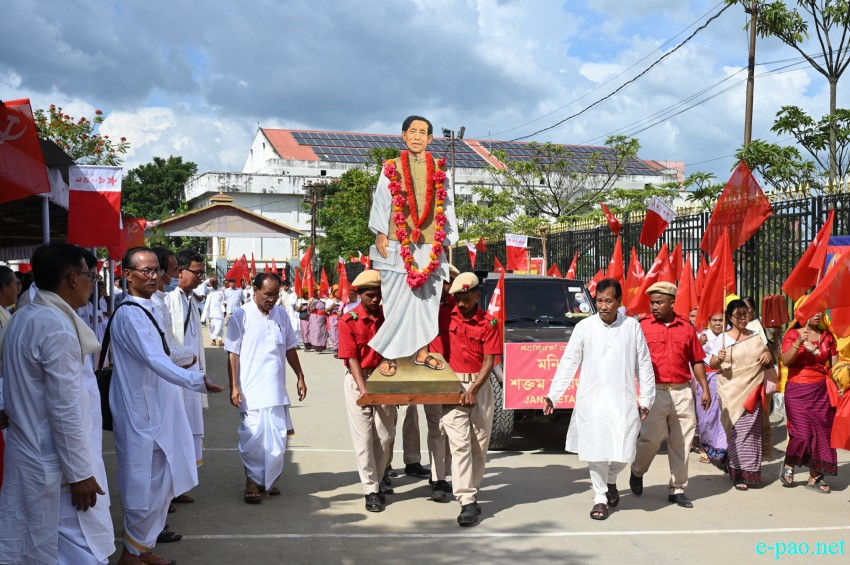 129th Jananeta Hijam Irawat birth anniversary at Iboyaima Shumang Leela Shanglen :: 30th September 2025