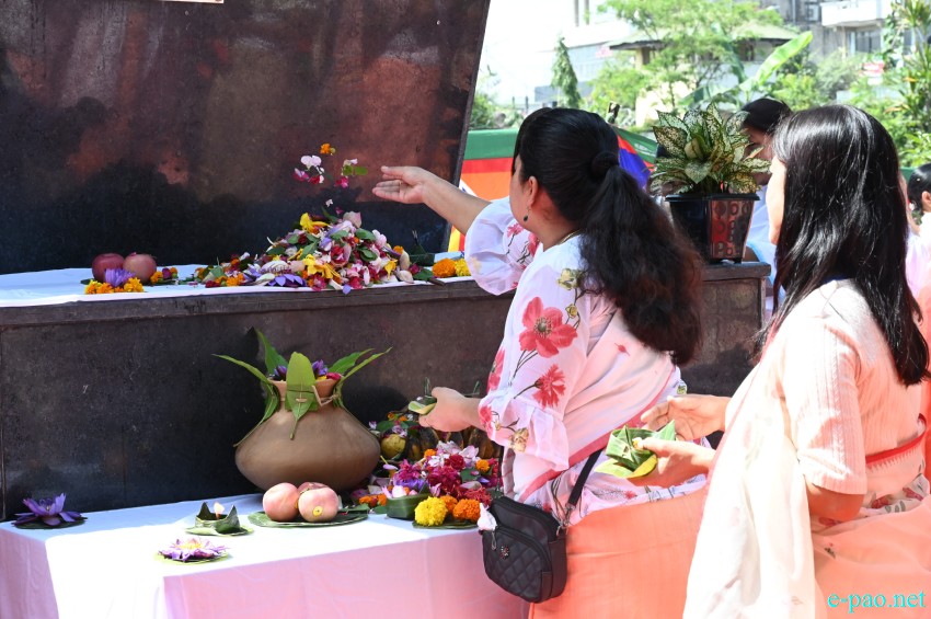 129th Jananeta Hijam Irawat birth anniversary at Iboyaima Shumang Leela Shanglen :: 30th September 2025
