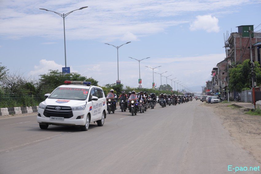 134th Durand Cup 2025 Cup Trophies taken on tour from Sendra to City Convention, Imphal :: 10th July 2025