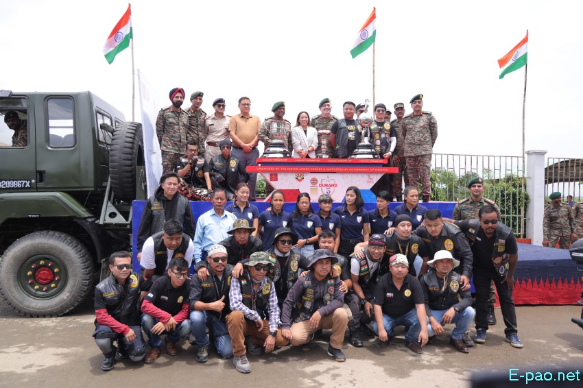 134th Durand Cup 2025 Cup Trophies taken on tour from Sendra to City Convention, Imphal :: 10th July 2025