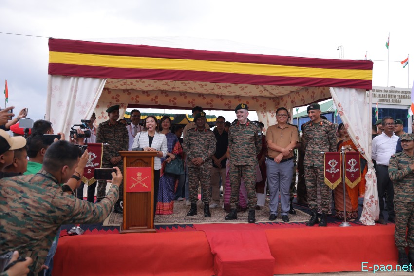 134th Durand Cup 2025 Cup Trophies taken on tour from Sendra to City Convention, Imphal :: 10th July 2025