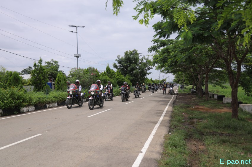 134th Durand Cup 2025 Cup Trophies taken on tour from Sendra to City Convention, Imphal :: 10th July 2025
