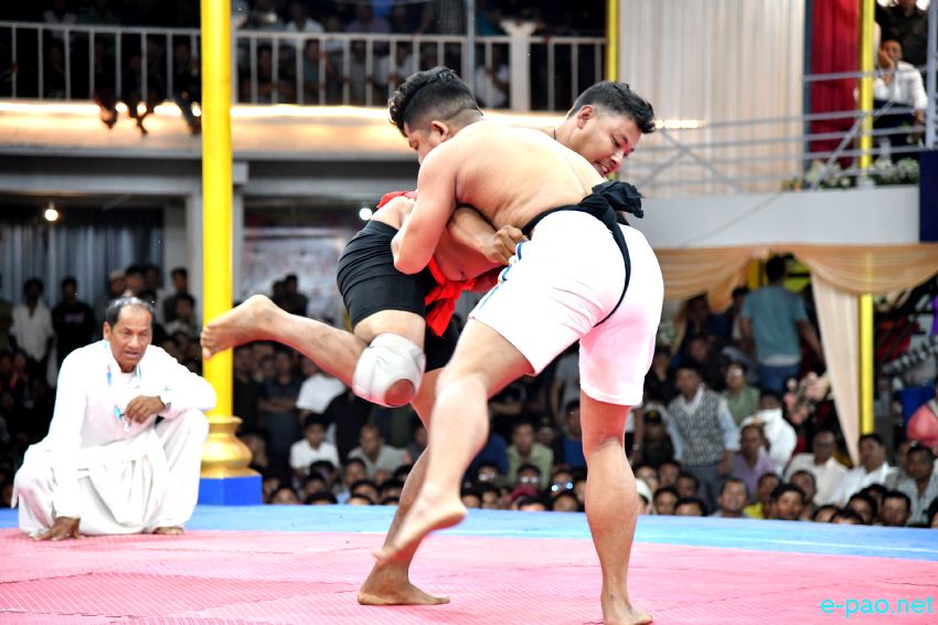 Mukna (Indigenous Game of Manipur) at Ibudhou Chingu Thangjing Lai Haraoba at Moirang  :: 10th May 2026