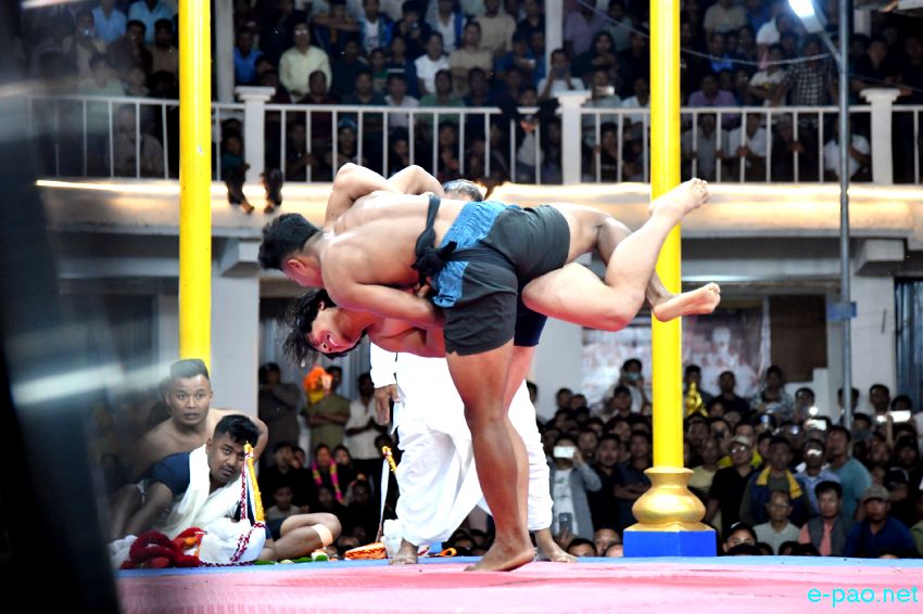 Mukna (Indigenous Game of Manipur) at Ibudhou Chingu Thangjing Lai Haraoba at Moirang  :: 10th May 2026