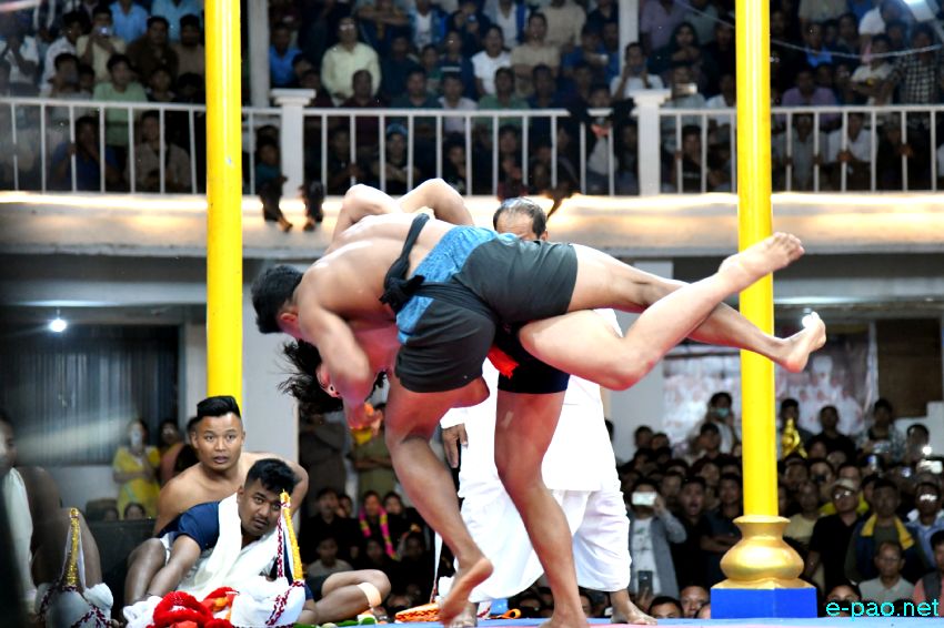 Mukna (Indigenous Game of Manipur) at Ibudhou Chingu Thangjing Lai Haraoba at Moirang  :: 10th May 2026