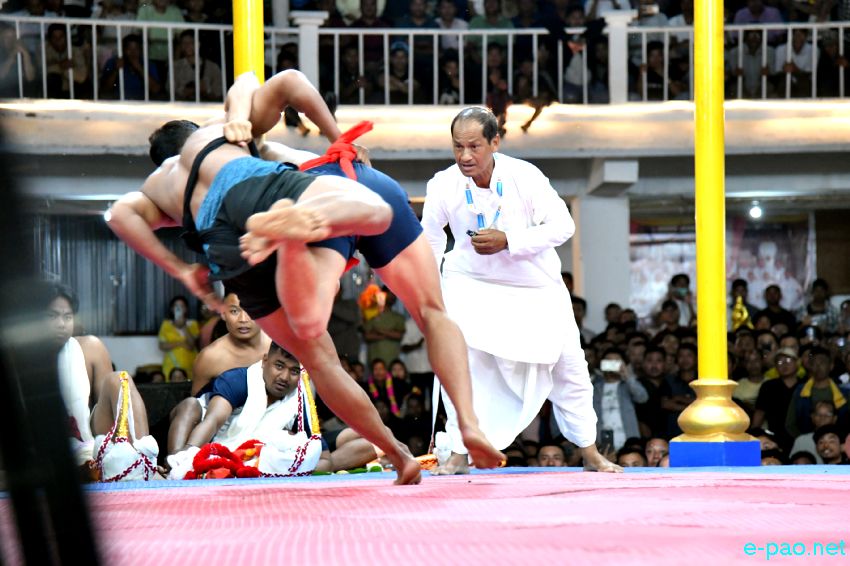 Mukna (Indigenous Game of Manipur) at Ibudhou Chingu Thangjing Lai Haraoba at Moirang  :: 10th May 2026