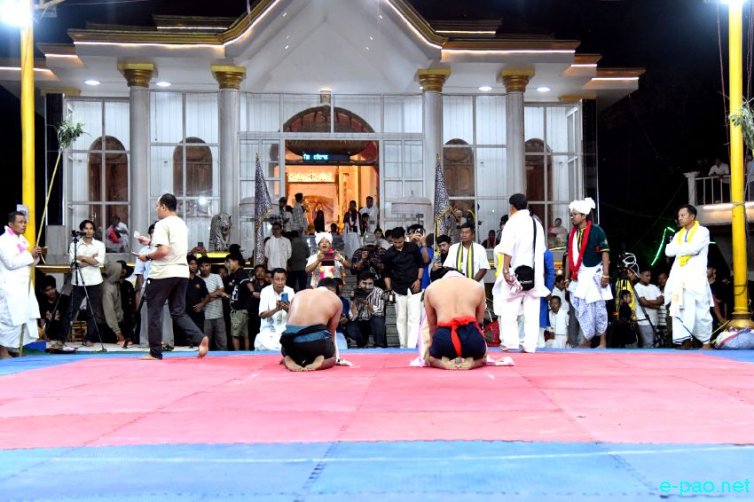 Mukna (Indigenous Game of Manipur) at Ibudhou Chingu Thangjing Lai Haraoba at Moirang  :: 10th May 2026